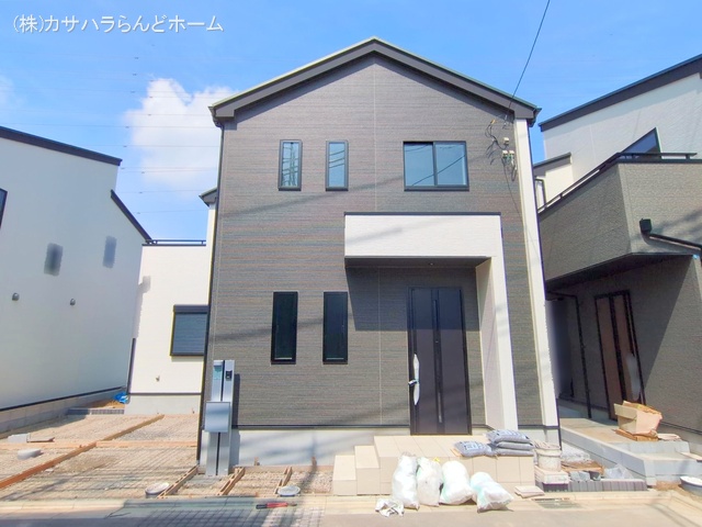 埼玉県川越市小仙波町2丁目の新築戸建て外構写真 2025年5月14日撮影
