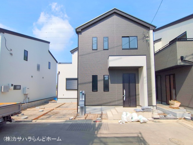 埼玉県川越市小仙波町2丁目の新築戸建て外構写真 2025年5月14日撮影