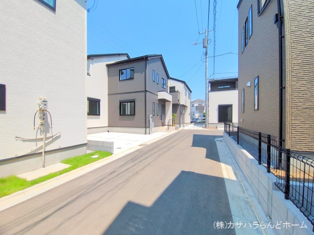 埼玉県川越市小仙波町2丁目の新築戸建て完成写真 2025年7月24日撮影