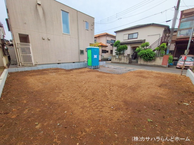 埼玉県坂戸市千代田2丁目の新築戸建て更地・土地写真 2025年5月25日撮影