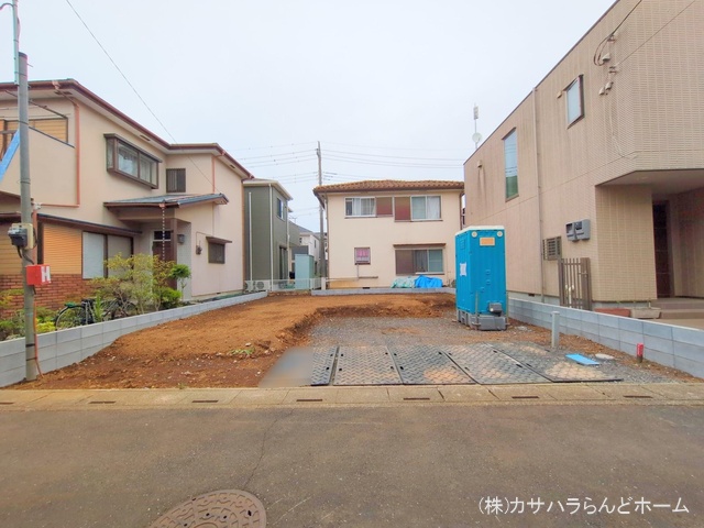 埼玉県坂戸市千代田2丁目の新築戸建て更地・土地写真 2025年5月25日撮影