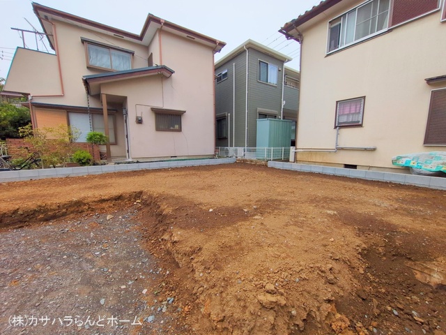 埼玉県坂戸市千代田2丁目の新築戸建て更地・土地写真 2025年5月25日撮影
