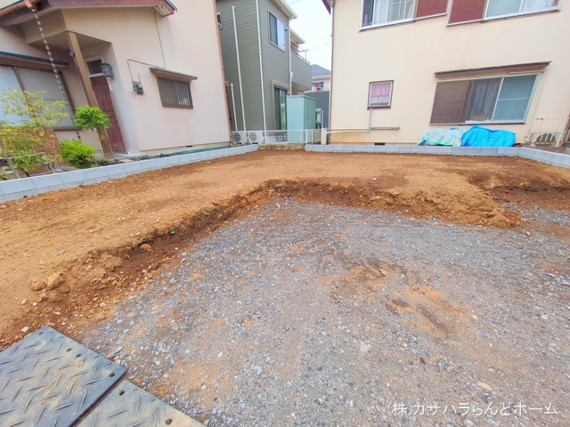 埼玉県坂戸市千代田2丁目の新築戸建て更地・土地写真 2025年5月25日撮影