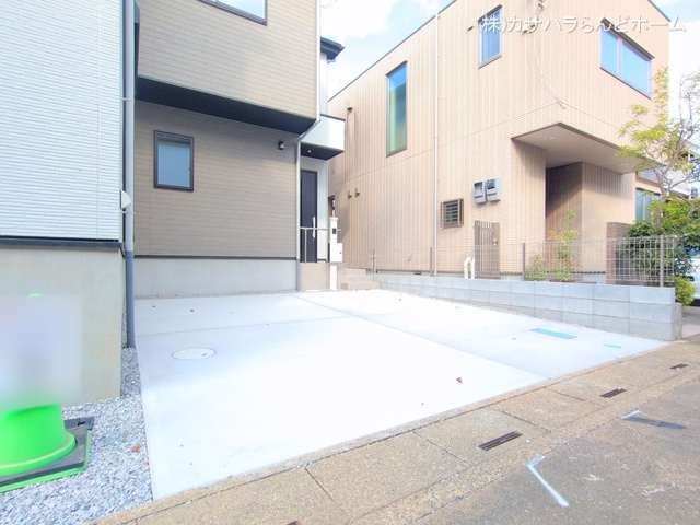 埼玉県坂戸市千代田2丁目の新築戸建て完成写真 2025年9月5日撮影