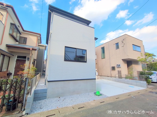 埼玉県坂戸市千代田2丁目の新築戸建て完成写真 2025年9月5日撮影