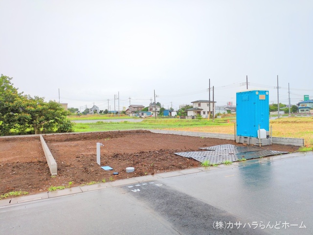 埼玉県坂戸市大字片柳の新築戸建て更地・土地写真 2025年6月23日撮影