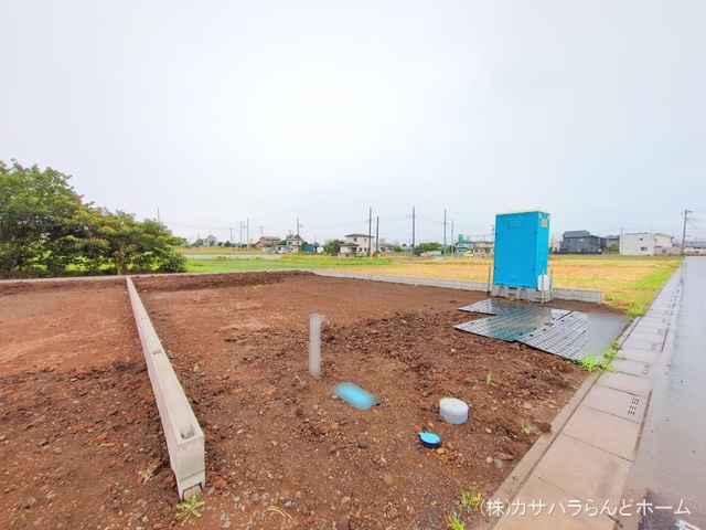 埼玉県坂戸市大字片柳の新築戸建て更地・土地写真 2025年6月23日撮影