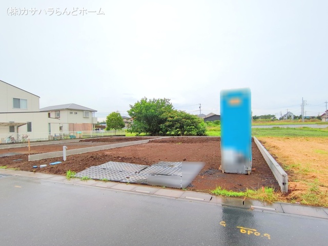 埼玉県坂戸市大字片柳の新築戸建て更地・土地写真 2025年6月23日撮影