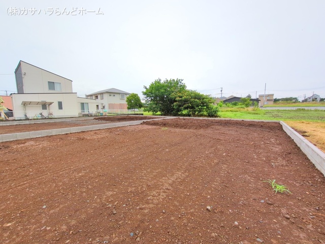 埼玉県坂戸市大字片柳の新築戸建て更地・土地写真 2025年6月23日撮影