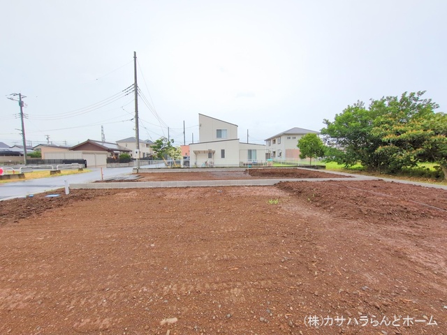 埼玉県坂戸市大字片柳の新築戸建て更地・土地写真 2025年6月23日撮影
