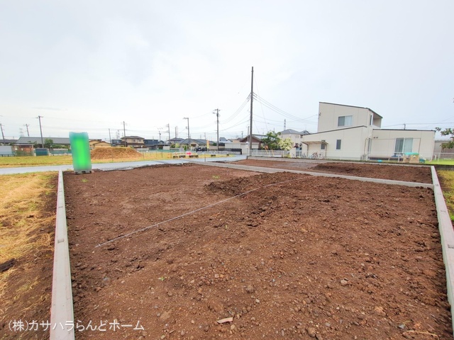 埼玉県坂戸市大字片柳の新築戸建て更地・土地写真 2025年6月23日撮影