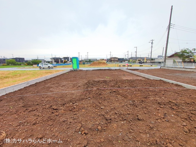 埼玉県坂戸市大字片柳の新築戸建て更地・土地写真 2025年6月23日撮影