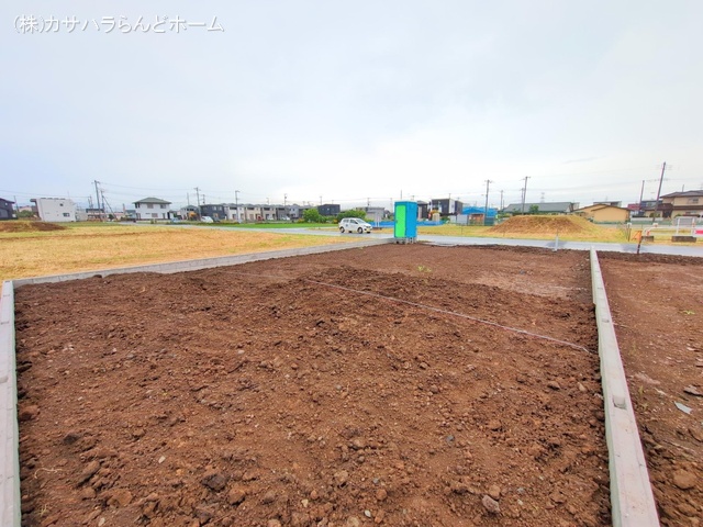 埼玉県坂戸市大字片柳の新築戸建て更地・土地写真 2025年6月23日撮影