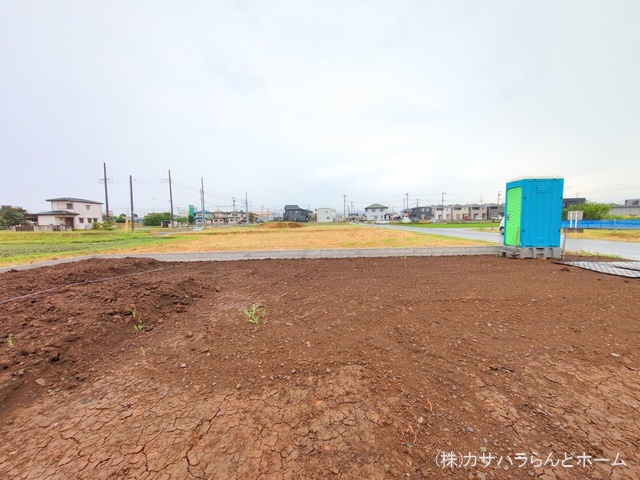 埼玉県坂戸市大字片柳の新築戸建て更地・土地写真 2025年6月23日撮影