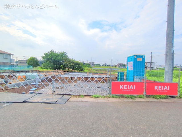 埼玉県坂戸市大字片柳の新築戸建て基礎写真 2025年7月15日撮影