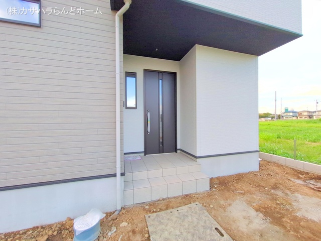 埼玉県坂戸市大字片柳の新築戸建て外構写真 2025年9月28日撮影