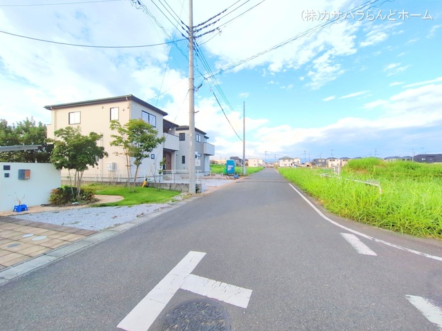 埼玉県坂戸市大字片柳の新築戸建て外構写真 2025年9月28日撮影