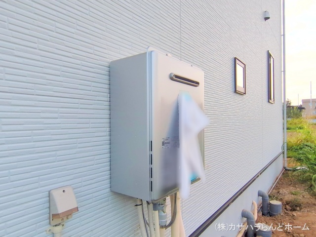 埼玉県坂戸市大字片柳の新築戸建て外構写真 2025年9月28日撮影