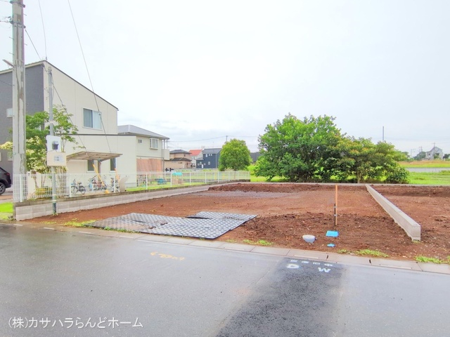 埼玉県坂戸市大字片柳の新築戸建て更地・土地写真 2025年6月23日撮影