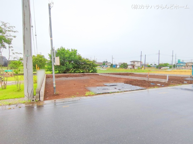 埼玉県坂戸市大字片柳の新築戸建て更地・土地写真 2025年6月23日撮影
