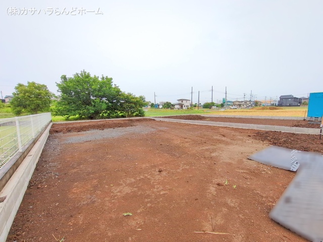 埼玉県坂戸市大字片柳の新築戸建て更地・土地写真 2025年6月23日撮影