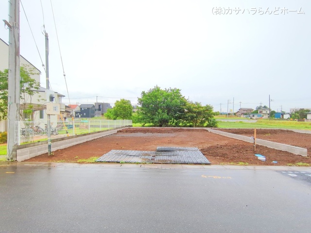 埼玉県坂戸市大字片柳の新築戸建て更地・土地写真 2025年6月23日撮影