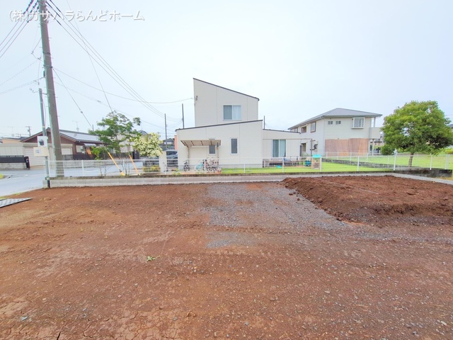 埼玉県坂戸市大字片柳の新築戸建て更地・土地写真 2025年6月23日撮影