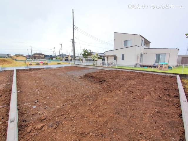 埼玉県坂戸市大字片柳の新築戸建て更地・土地写真 2025年6月23日撮影