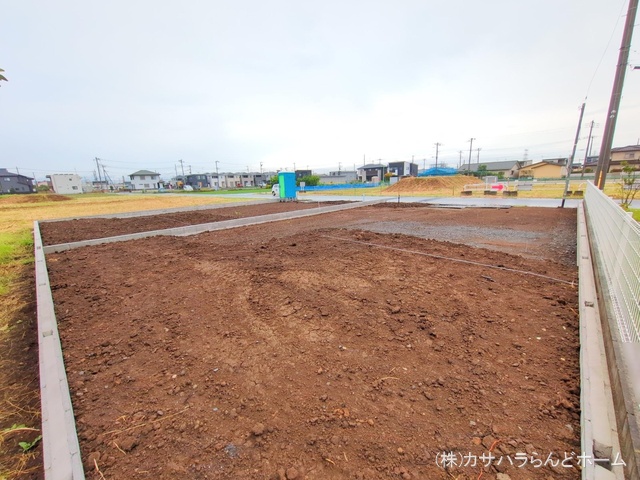 埼玉県坂戸市大字片柳の新築戸建て更地・土地写真 2025年6月23日撮影