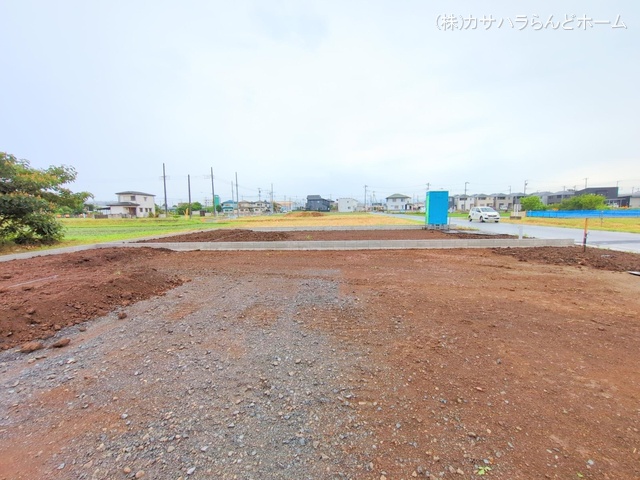 埼玉県坂戸市大字片柳の新築戸建て更地・土地写真 2025年6月23日撮影