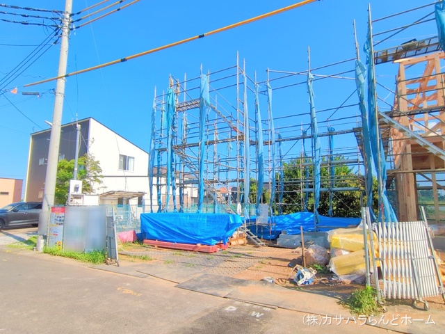 埼玉県坂戸市大字片柳の新築戸建て基礎写真 2025年7月30日撮影
