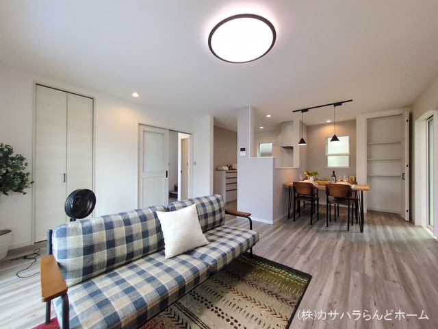 埼玉県川越市志多町の新築戸建てリビング写真 2025年8月21日撮影