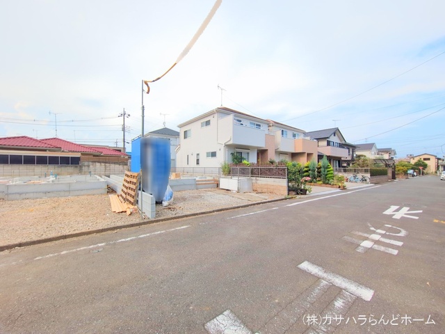 埼玉県川越市かすみ野3丁目の新築戸建て基礎写真 2025年7月23日撮影
