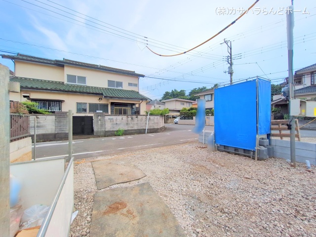 埼玉県川越市かすみ野3丁目の新築戸建て基礎写真 2025年7月23日撮影