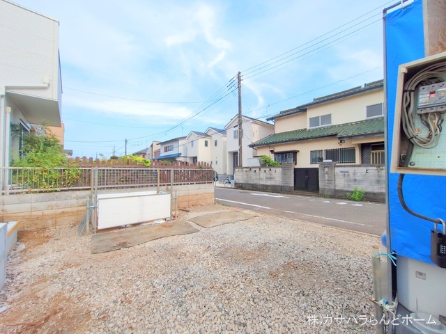 埼玉県川越市かすみ野3丁目の新築戸建て基礎写真 2025年7月23日撮影