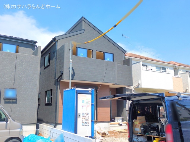 埼玉県川越市かすみ野3丁目の新築戸建て外構写真 2025年9月7日撮影