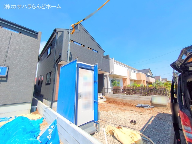 埼玉県川越市かすみ野3丁目の新築戸建て外構写真 2025年9月7日撮影