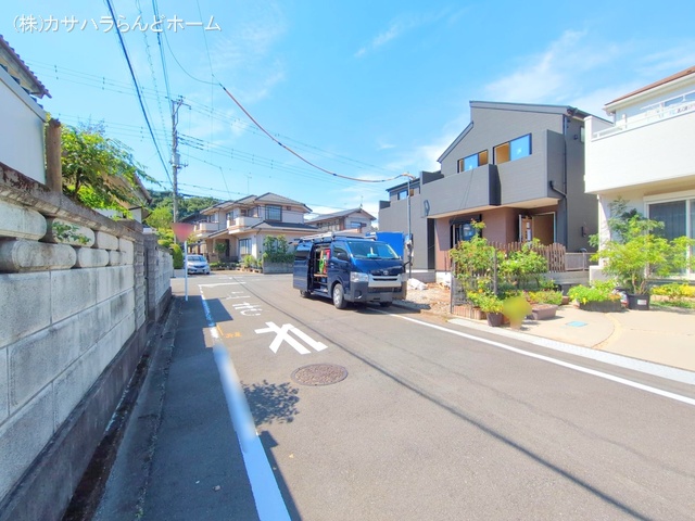 埼玉県川越市かすみ野3丁目の新築戸建て外構写真 2025年9月7日撮影