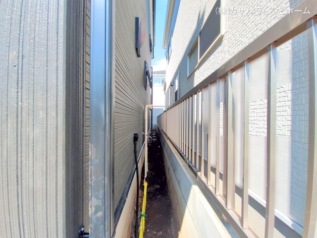 埼玉県川越市かすみ野3丁目の新築戸建て外構写真 2025年9月7日撮影