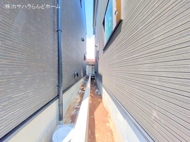埼玉県川越市かすみ野3丁目の新築戸建て外構写真 2025年9月7日撮影