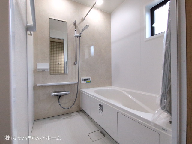 埼玉県坂戸市溝端町の新築戸建てお風呂写真 2025年8月20日撮影