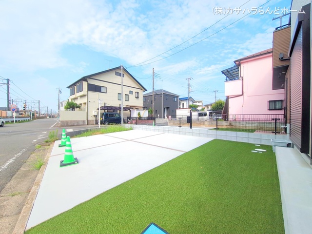 埼玉県坂戸市溝端町の新築戸建て完成写真 2025年6月29日撮影