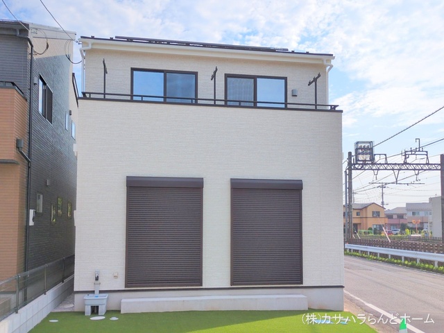 埼玉県坂戸市溝端町の新築戸建て完成写真 2025年6月29日撮影