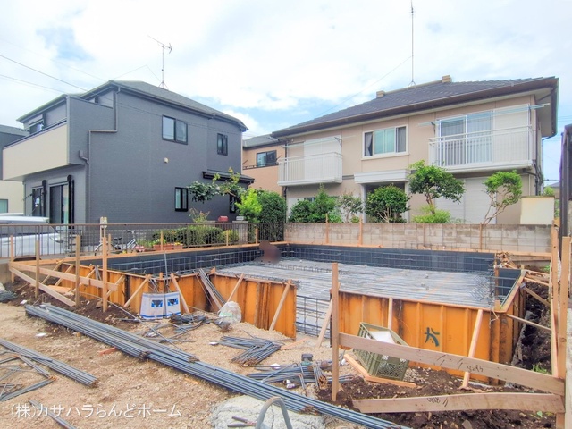 埼玉県川越市諏訪町の新築戸建て基礎写真 2025年7月15日撮影
