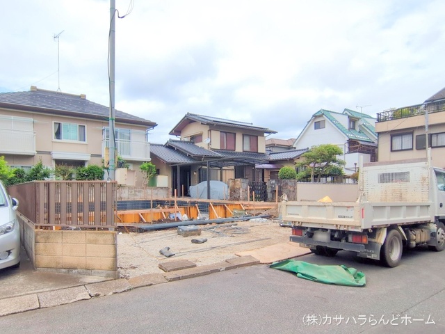 埼玉県川越市諏訪町の新築戸建て基礎写真 2025年7月15日撮影