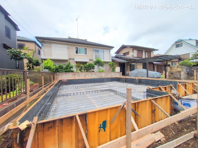埼玉県川越市諏訪町の新築戸建て基礎写真 2025年7月15日撮影