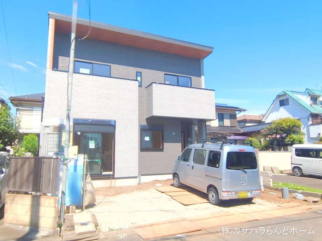 埼玉県川越市諏訪町の新築戸建て外構写真 2025年9月25日撮影