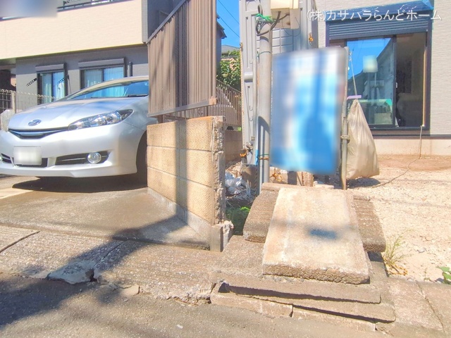 埼玉県川越市諏訪町の新築戸建て外構写真 2025年9月25日撮影