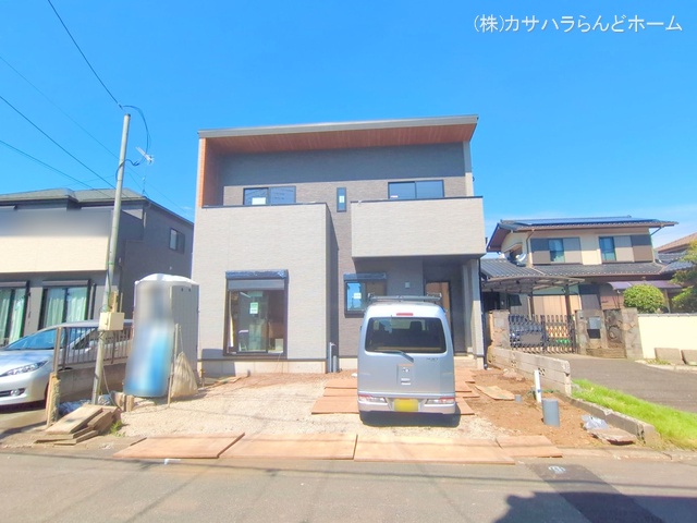 埼玉県川越市諏訪町の新築戸建て外構写真 2025年9月25日撮影