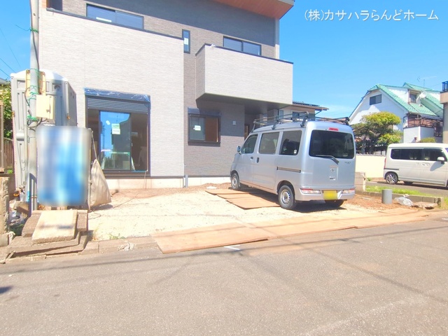 埼玉県川越市諏訪町の新築戸建て外構写真 2025年9月25日撮影
